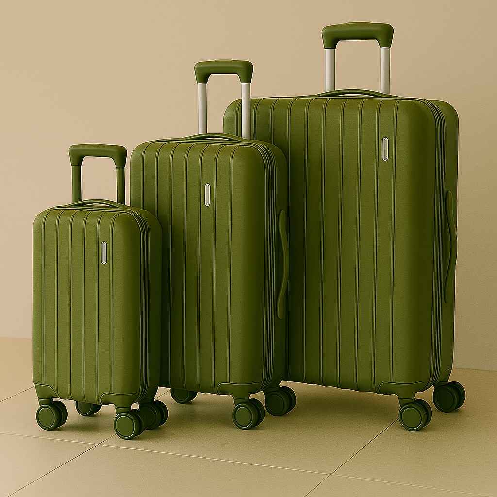Kit de Malas de Viagem Premium – Compre 1 Leve 3 | Garantia de 1 Ano